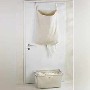NEW Brightroom Hanging Laundry Bag Hooks Included 27" x 19 x 6"